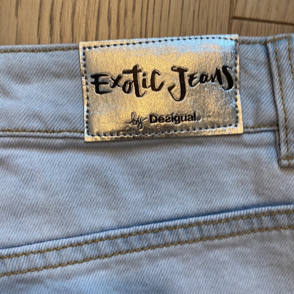 NWT Desigual Colour Embroidery Mom Jeans - Picture 6 of 9